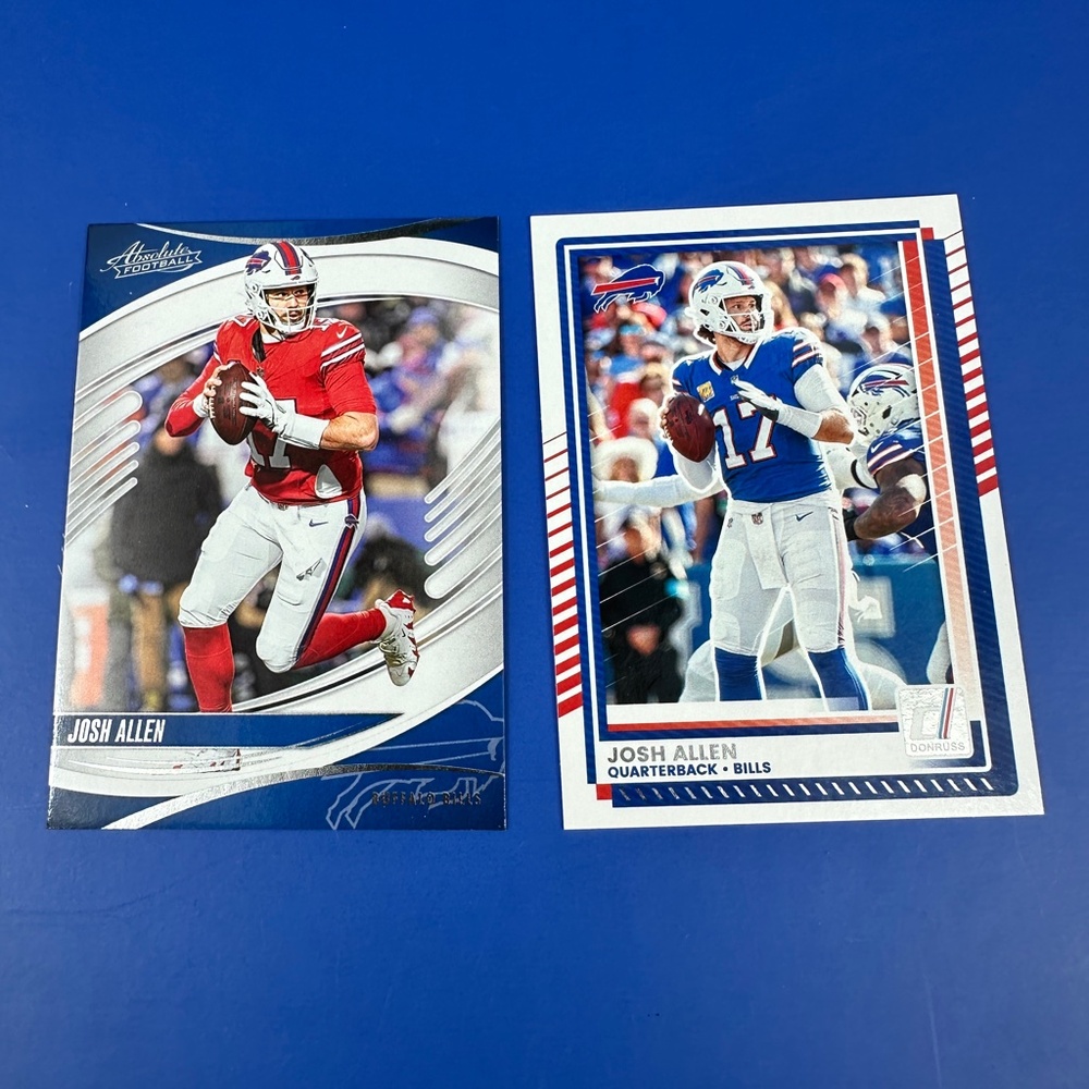 Josh Allen Bills w/ James Cook, Hawes/Bosa Lot of 19 - Picture 6 of 15
